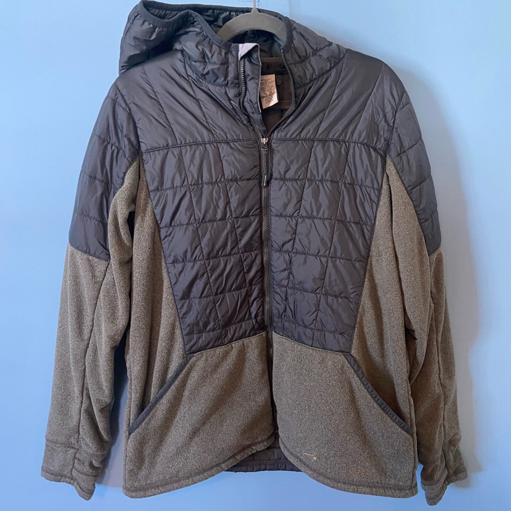 Size XL Youth LL Bean winter Jacket, green.